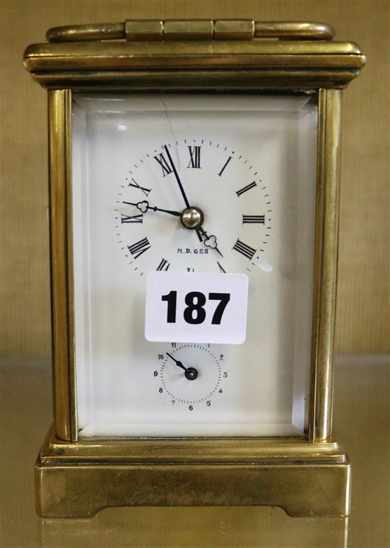 Carriage clock repeater